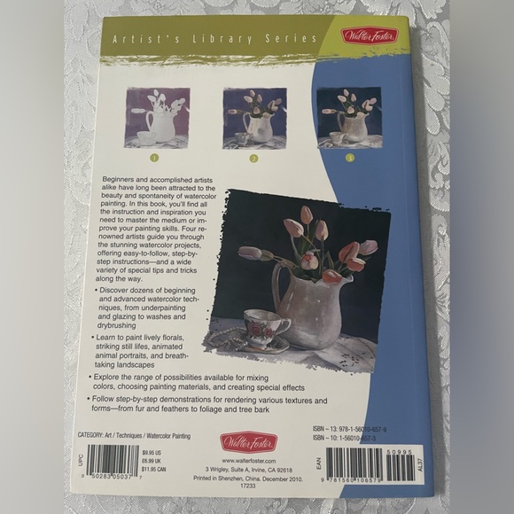 Watercolor Painting Step-By-Step Book. - Picture 2 of 6